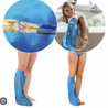 Protection de plâtre étanche BLOCCS Demi-Jambe 4-9 ans