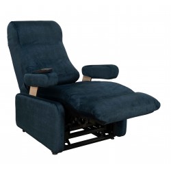 Fauteuil de confort releveur ALTHEA'UP 1 moteur VELOURS SAPHIR