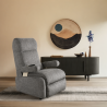 Fauteuil de confort releveur ALTHEA'UP 1moteur Tissu gris chiné
