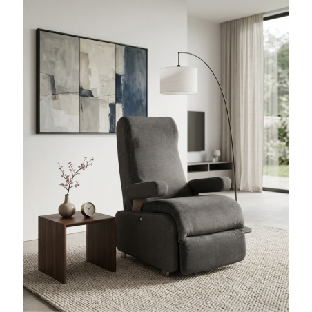 Fauteuil releveur relax ALTHÉA  VELOURS GALÉNE