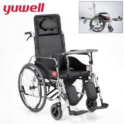 Chaise roulante de repos avec pot h008b YuWell