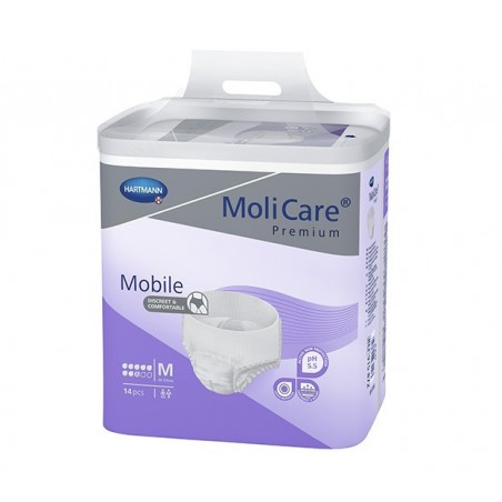 Slip Adulte-MoliCare Premium Mobile Medium 8 gouttes