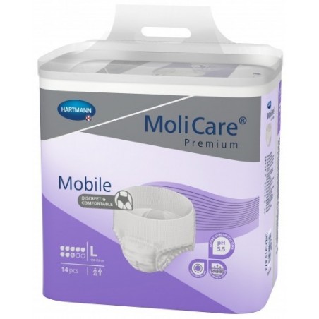 Slip Adulte-MoliCare Premium Mobile Large 8 gouttes