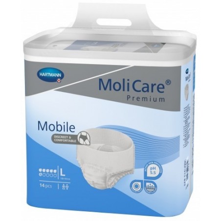 Slip Adulte-MoliCare Premium Mobile Large 6 gouttes